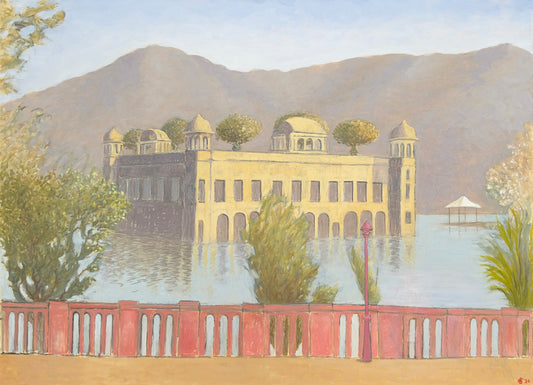 Palace in Lake Jaipur