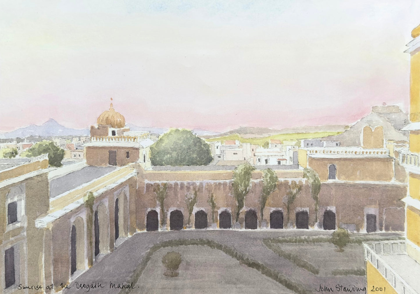 Sunrise at Deogarh Mahal
