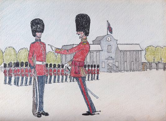 Shouting Guardsman